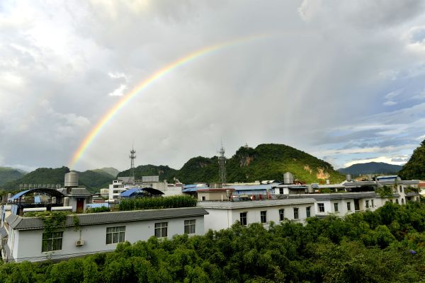 南伞雨后彩虹（作者：李应）